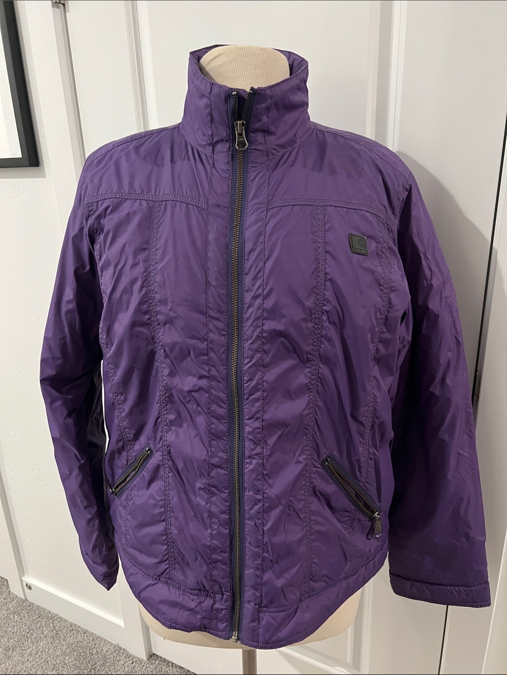 Carhartt Purple Quilted Lightweight Puffer Type Women’s Jacket